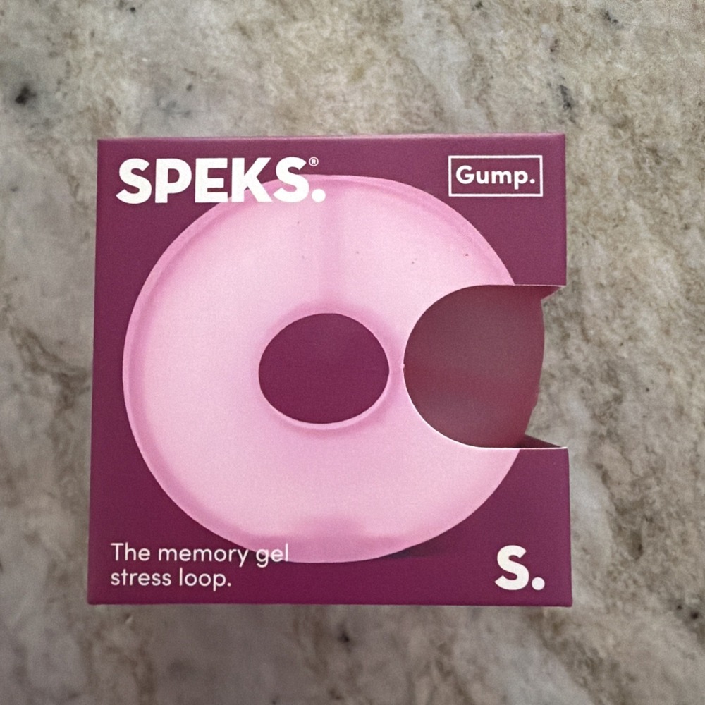 🔥Speks Gump Memory Gel Squeeze Loop Moon Jelly BNWT🔥
